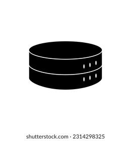 Server Icon. Data Storage Symbol.