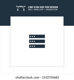 server icon design vector illustration