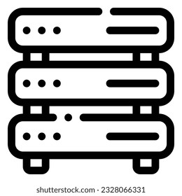 Server-Symbol Digitales Marketingkonzept. Rahmensymbol