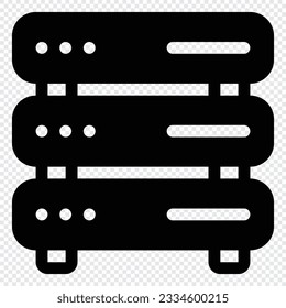 Server Icon. Digital marketing concept. Outline icon