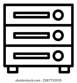 Server Icon Element For Design