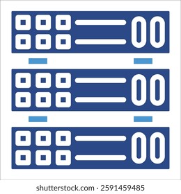 Server Icon Element For Design