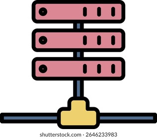 Elemento De Ícone De Servidor Para Design
