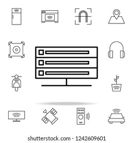 server icon. internet things icons universal set for web and mobile