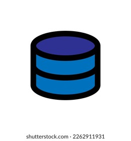 Server icon line isolated on white background. Black flat thin icon on modern outline style. Linear symbol and editable stroke. Simple and pixel perfect stroke vector illustration