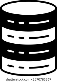 Server Icon Mixed Vector Illustration