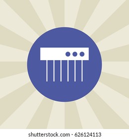 server icon. sign design. background