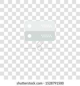 server icon sign and symbol. server color icon for website design and mobile app development. Simple Element from essential collection collection for mobile concept and web apps icon.