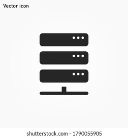 Pasos vectoriales de iconos de servidor 10