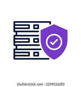 icono de servidor para tu sitio web, móvil, presentación y diseño de logotipo.