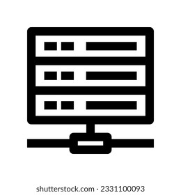 server icon for your website, mobile, presentation, and logo design.