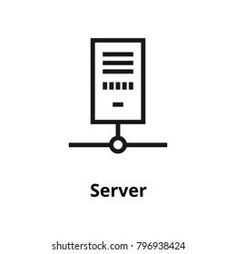 Server Line icon
