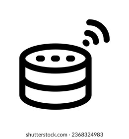 server line icon. vector icon for your website, mobile, presentation, and logo design.