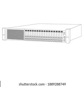 the server is one of the main elements of network equipment