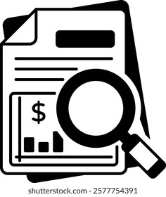 Server Operation Summary Report concept, vector icon design, Web hosting service Symbol, Computing machines Sign, Internet Application Management stock illustration