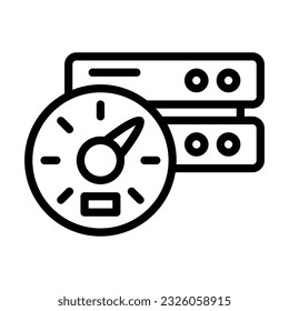 server performance line icon. Champagne Line Icon. Perfect for Graphic Design, Mobile, UI, and Web Masterpieces