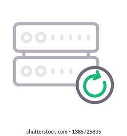 server reload color line icon