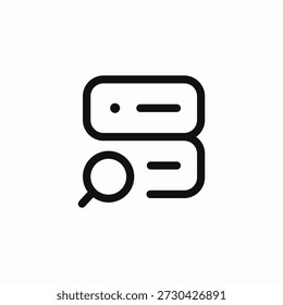 server search icon icon sign vector