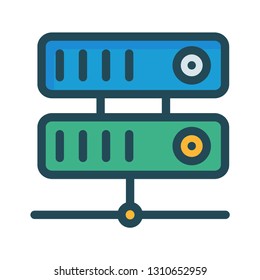 server  storage   database  