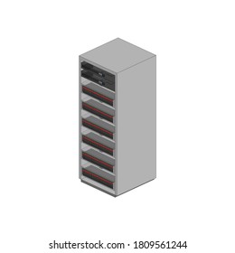 Server for storing various services Including cloud storage services.