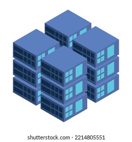 Server-Tower-Geräte, isoliertes Symbol