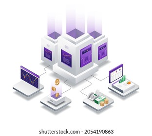Server trading and bitcoin investment