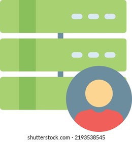 server user Vector illustration on a transparent background.Premium quality symmbols.Stroke vector    icon for concept and graphic design.

