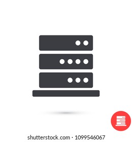 Server vector icon