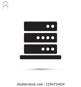 Server vector icon