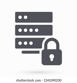 Server vector icon 