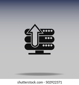 Server vector icon