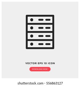 server vector icon