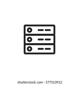 Server vector icon