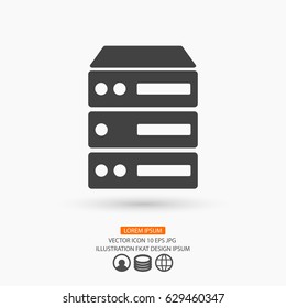 Server Vector icon