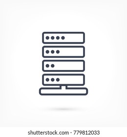 Server Vector icon