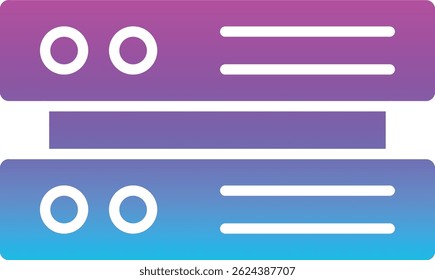 Server vector icon. Can be used for printing, mobile and web applications.