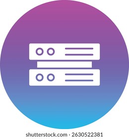 Server vector icon. Can be used for printing, mobile and web applications.