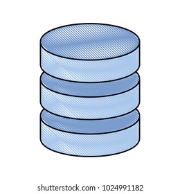 server vector illustration