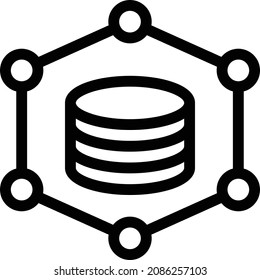 server vector illustration isolated on a transparent background . color vector icons for concept or web graphics.