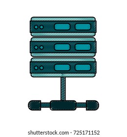 servers web hosting icon image