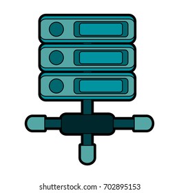 servers web hosting related icons icon image