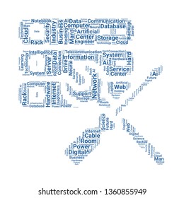 servers word cloud. tag cloud about servers.