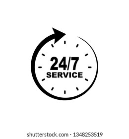 Service 24/7 icon