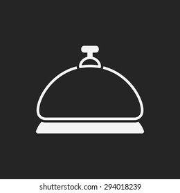 Service bell line icon