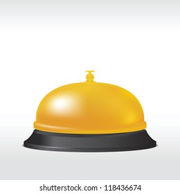 Service bell. Vector illustration