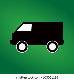 Service car flat icon 