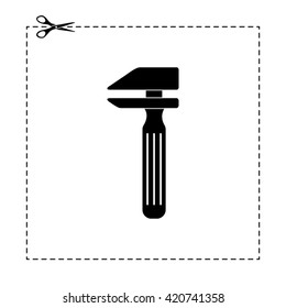 service car station vector icon