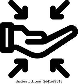 Service Center, Services, Support Outline Icon