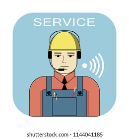 Service centre call