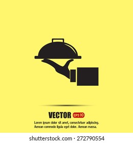 Service Concept. Flat Style. Vector Illustration